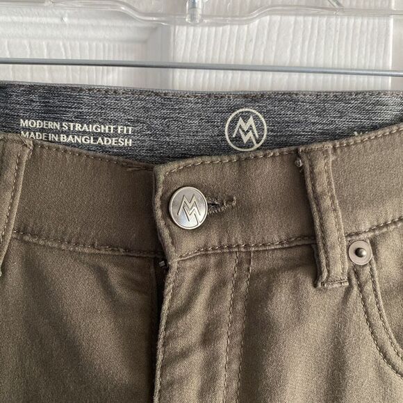 Cloudveil Wayfarer Green Trail Pants Men's size 32x32 Modern Straight Fit Gorp - Picture 3 of 7